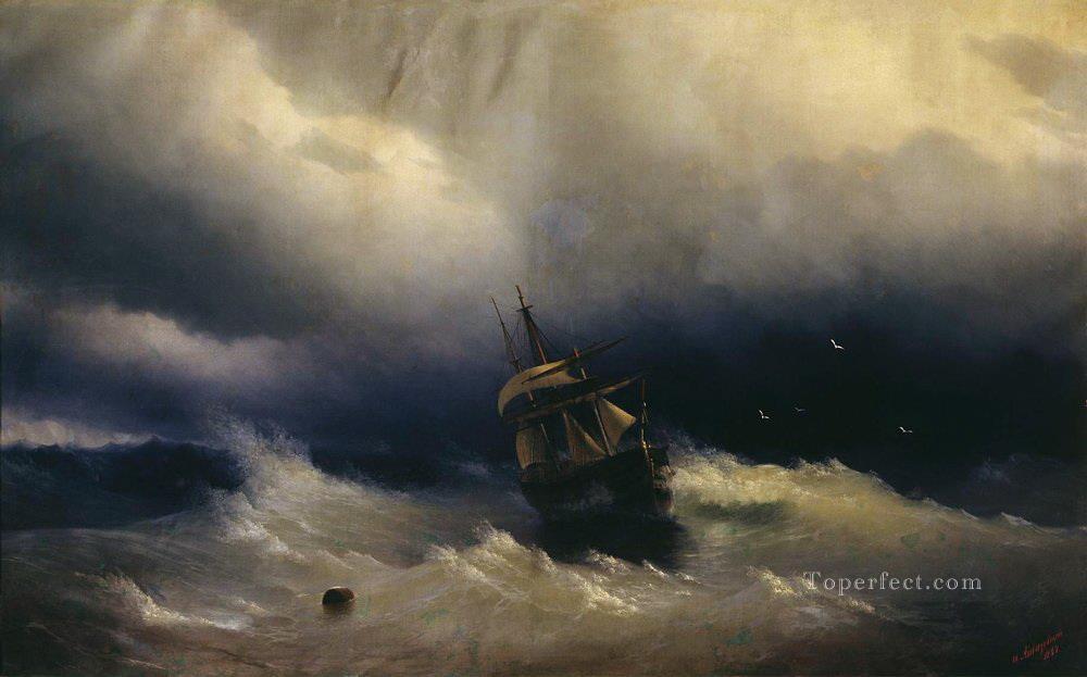 Barco de mar Ivan Aivazovsky Paisaje marino Pintura al óleo
